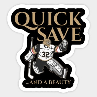 Jonathan Quick Vegas Quick Save Sticker